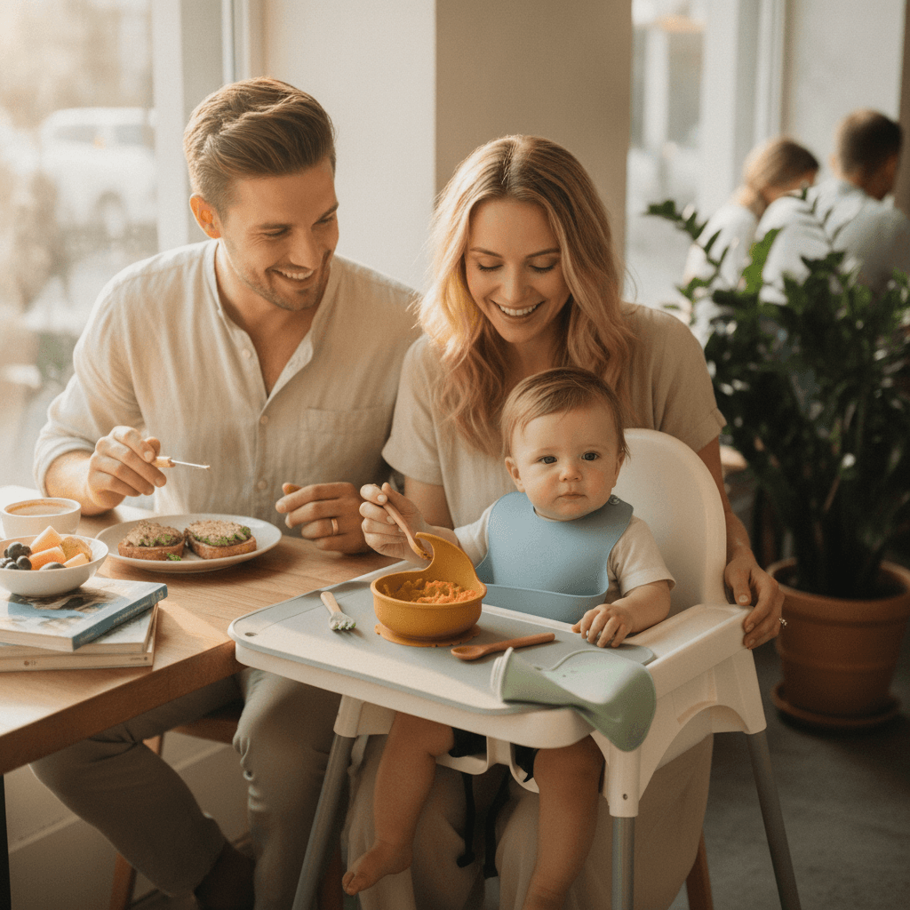 Reisen mit Baby: Essen unterwegs stressfrei meistern